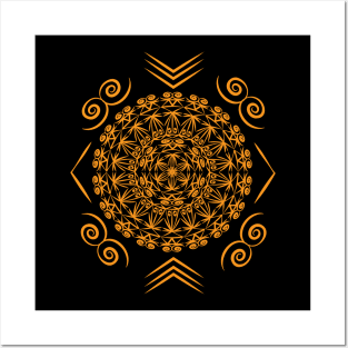 constructive magic mandala Posters and Art